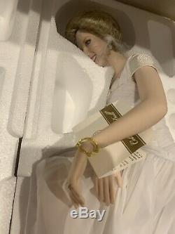 Franklin Mint Princess Diana Doll Porcelain SHEER ENCHANTMENT LE PRISTINE COA