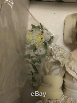 Franklin Mint Princess Diana Doll Porcelain Wedding/Bride Doll LE Read Descrip