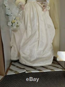 Franklin Mint Princess Diana Doll Porcelain Wedding/Bride Doll LE SEALED COA