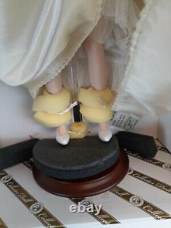 Franklin Mint Princess Diana Doll Porcelain Wedding/Bride Doll NEW W COA