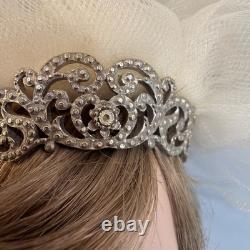 Franklin Mint Princess Diana Doll Porcelain Wedding/Bride Doll / Vintage/collect