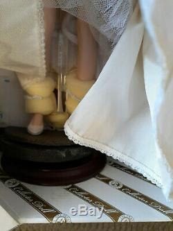 Franklin Mint Princess Diana Doll Porcelain Wedding/Bride Doll W SEALED COA LE