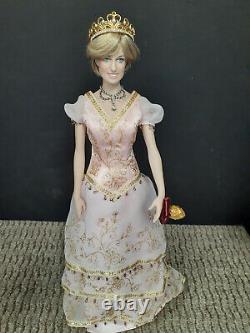 Franklin Mint Princess Diana Doll Redressed In Sofia Debutante Ensemble LE