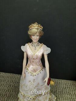 Franklin Mint Princess Diana Doll Redressed In Sofia Debutante Ensemble LE