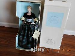 Franklin Mint Princess Diana Of Charm Porcelain Doll With COA