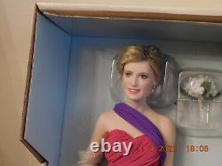 Franklin Mint Princess Diana Of Culture Nude 17 Inch Porcelain Doll W COA