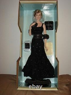 Franklin Mint Princess Diana Porcelain Doll SOPHISTICATION New Hard To Find