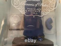 Franklin Mint Princess Diana Porcelain Doll With Original COA Mint