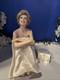 Franklin Mint Princess Diana Porcelain Figurine With Stool