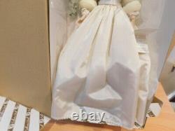 Franklin Mint Princess Diana Porcelain Wedding Bride Doll W COA And Shipping Box