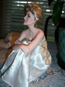 Franklin Mint Princess Diana Portrait of a Princess Porcelain Doll #A0668