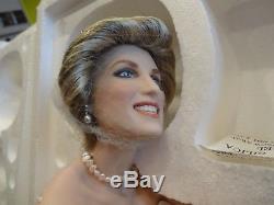 Franklin Mint Princess Diana, Portrait of a Princess Seated Porcelain Doll