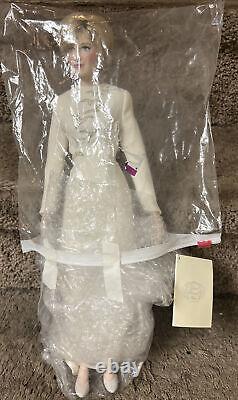 Franklin Mint Princess Diana Queen Of Fashion Porcelain Doll Lot Of 2 No Box