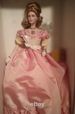 Franklin Mint Princess Grace Ball of the Century Porcelain Doll Blonde Blue Eyes