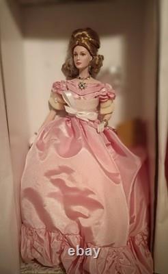 Franklin Mint Princess Grace Ball of the Century Porcelain Doll Blonde Blue Eyes