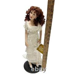 Franklin Mint Rose Titanic 17 in Doll Reunited Porcelain Heirloom Stand Tag