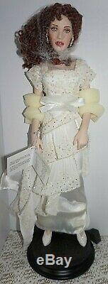 Franklin Mint Rose Titanic Doll Porcelain Reunited Heaven Dress NIB