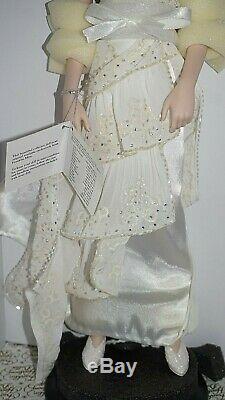 Franklin Mint Rose Titanic Doll Porcelain Reunited Heaven Dress NIB