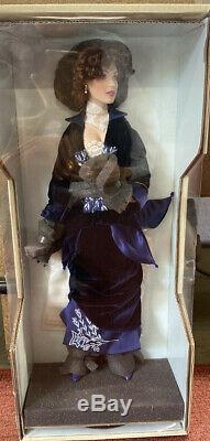 Franklin Mint Rose from Titanic Porcelain Doll with Tonner Blue Velvet
