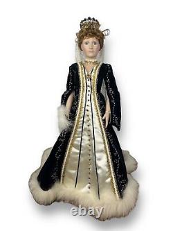 Franklin Mint Russian Czarina, Calpurnia Caesar 1986 Ltd Ed. Porcelain Doll HTF