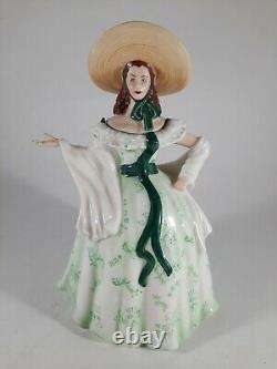 Franklin Mint SCARLETT O'HARA 7 Porcelain Teapot Gone with the Wind