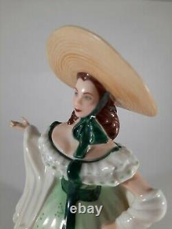 Franklin Mint SCARLETT O'HARA 7 Porcelain Teapot Gone with the Wind