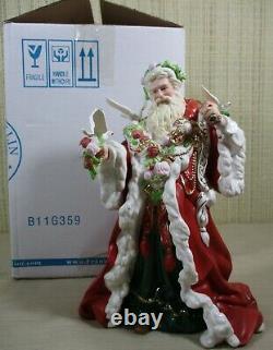 Franklin Mint Santa Claus Christmas Spirit Of Peace 11 Sculpture Figurine NEW