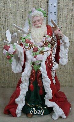 Franklin Mint Santa Claus Christmas Spirit Of Peace 11 Sculpture Figurine NEW