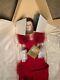 Franklin Mint Scarlett OHara Porcelain Doll Red Dress Gone With The Wind 22