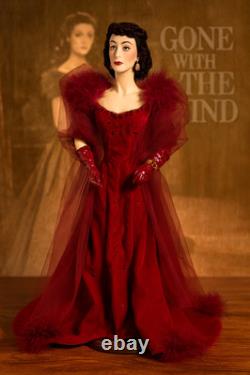 Franklin Mint Scarlett O'Hara Doll 1991 Scarlett's Shame Gone With the Wind