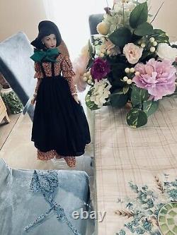 Franklin Mint Scarlett O'hara Vinyl Battlefield Doll -gwtw