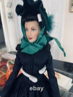 Franklin Mint Scarlett O'hara Vinyl Mourning Doll -gwtw