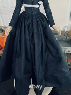 Franklin Mint Scarlett O'hara Vinyl Mourning Doll -gwtw