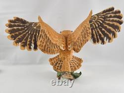Franklin Mint Screech Owl By George McMonigle Fine Porcelain Hand Painted 1990
