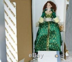 Franklin Mint Shauna Princess of Blarney Castle Irish Porcelain Doll NEW MIB COA
