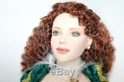 Franklin Mint Shauna Princess of Blarney Castle Irish Porcelain Doll NEW MIB COA