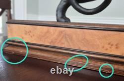 Franklin Mint'Silent Rage' 1990 Black Panther Statue with Base 12.5 H X 25.5 L