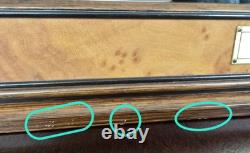 Franklin Mint'Silent Rage' 1990 Black Panther Statue with Base 12.5 H X 25.5 L