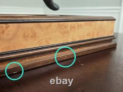 Franklin Mint'Silent Rage' 1990 Black Panther Statue with Base 12.5 H X 25.5 L