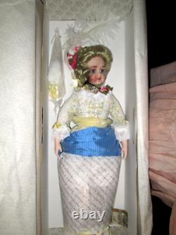 Franklin Mint Simon Halbig The Victorian Heirloom Fashion Porcelain Doll NRFB