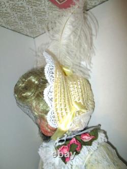 Franklin Mint Simon Halbig The Victorian Heirloom Fashion Porcelain Doll NRFB