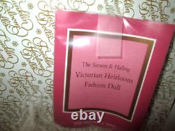 Franklin Mint Simon Halbig The Victorian Heirloom Fashion Porcelain Doll NRFB