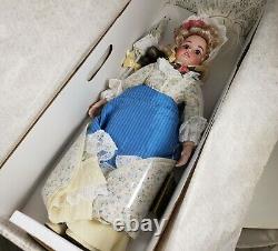 Franklin Mint Simon Halbig Victorian Heirloom Fashion Doll Bisque Porcelain NRFB