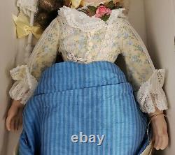 Franklin Mint Simon Halbig Victorian Heirloom Fashion Doll Bisque Porcelain NRFB