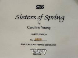 Franklin Mint Sisters of Spring Caroline Young Limited Ed. Porcelain Figurine