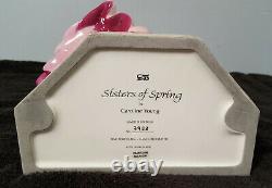 Franklin Mint Sisters of Spring Porcelain Figurine Statue by CAROLINE YOUNG
