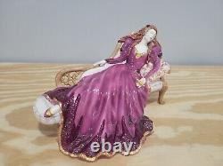 Franklin Mint Sleeping Beauty 10 Fine Porcelain Figurine by Gerda Neubacher