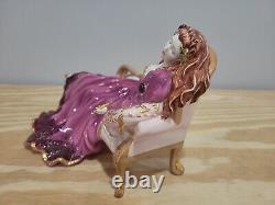 Franklin Mint Sleeping Beauty 10 Fine Porcelain Figurine by Gerda Neubacher