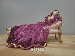 Franklin Mint Sleeping Beauty 10 Fine Porcelain Figurine by Gerda Neubacher
