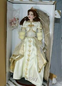 Franklin Mint Sonya The Faberge Fall Bride Porcelain Doll NEW in Shipper NRFB